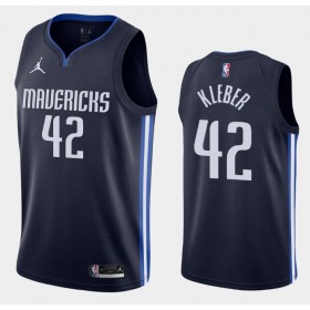 Camiseta Hombre NBA Dallas Mavericks Maxi Kleber 42 2020-21 Jordan Brand Statement Edition Swingman